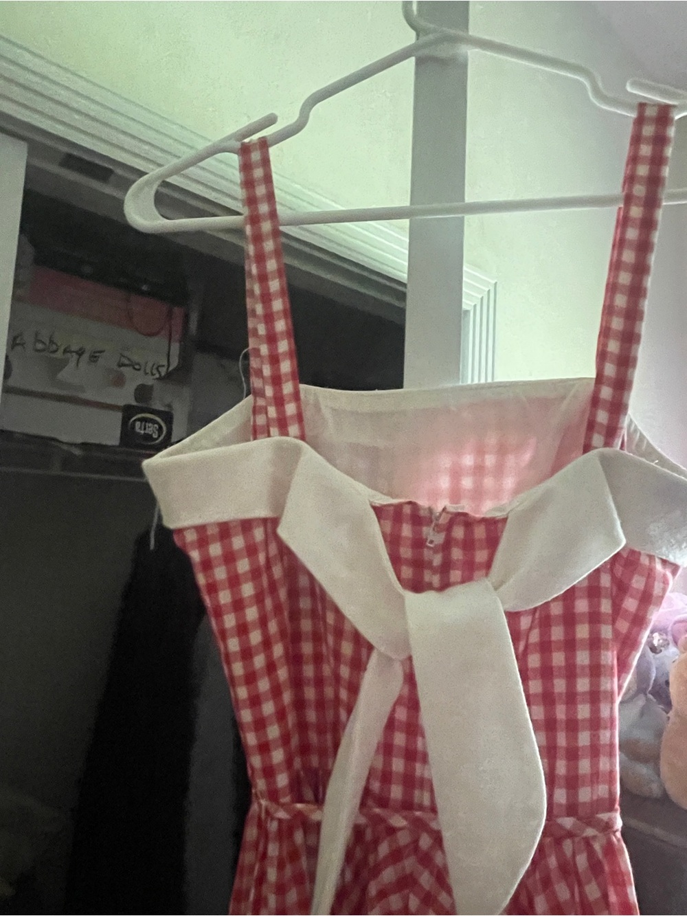 Lanz Originals Red and White Gingham Dress - Picture 6 of 9